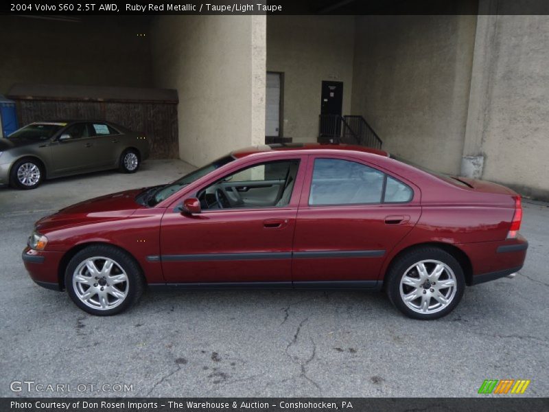  2004 S60 2.5T AWD Ruby Red Metallic