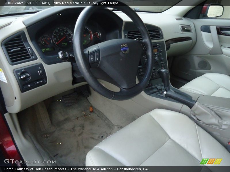 Taupe/Light Taupe Interior - 2004 S60 2.5T AWD 