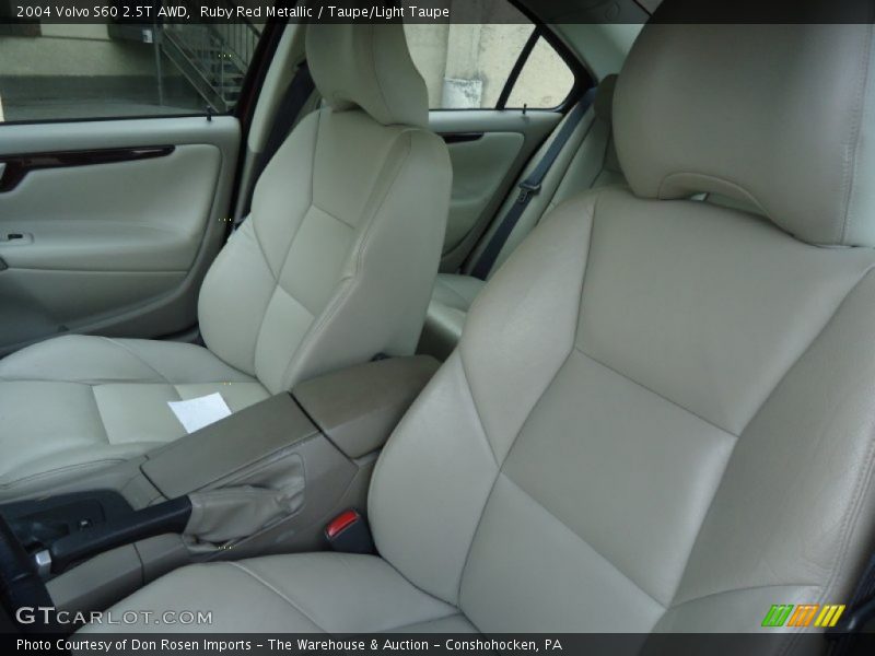  2004 S60 2.5T AWD Taupe/Light Taupe Interior