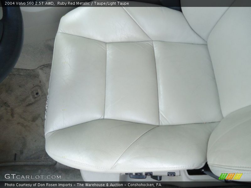 Ruby Red Metallic / Taupe/Light Taupe 2004 Volvo S60 2.5T AWD