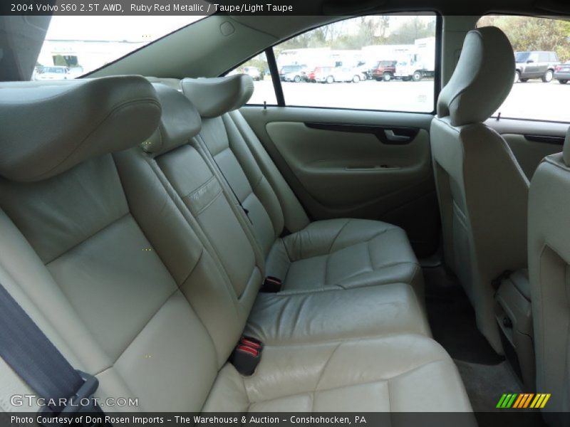  2004 S60 2.5T AWD Taupe/Light Taupe Interior