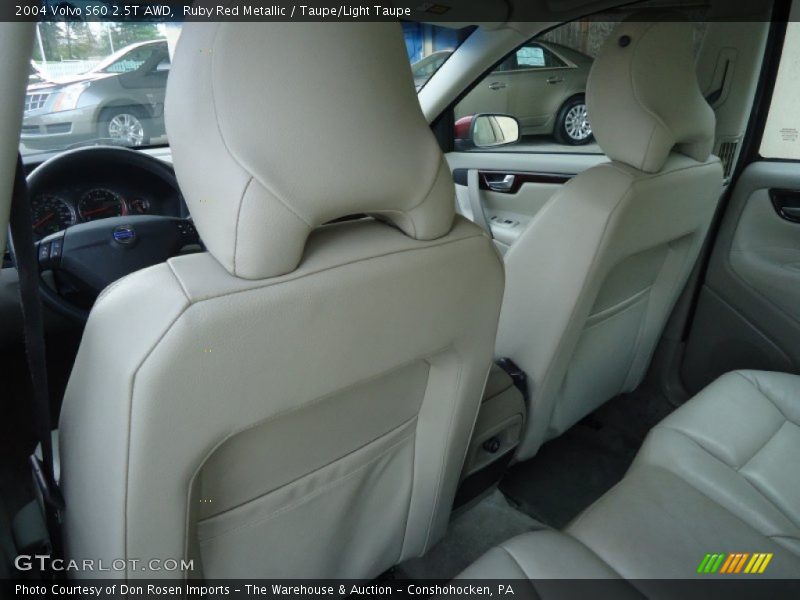 Ruby Red Metallic / Taupe/Light Taupe 2004 Volvo S60 2.5T AWD