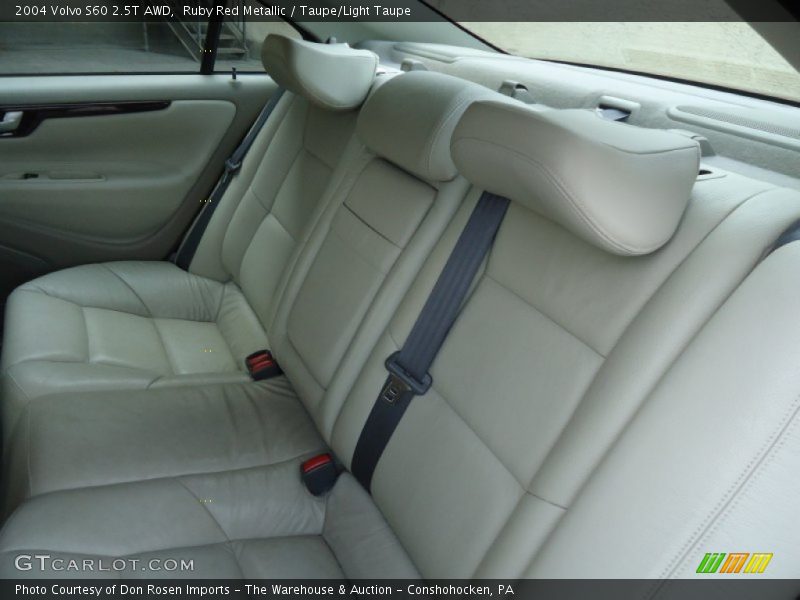 Ruby Red Metallic / Taupe/Light Taupe 2004 Volvo S60 2.5T AWD