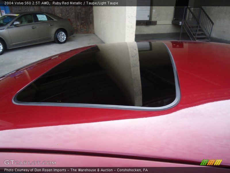 Sunroof of 2004 S60 2.5T AWD
