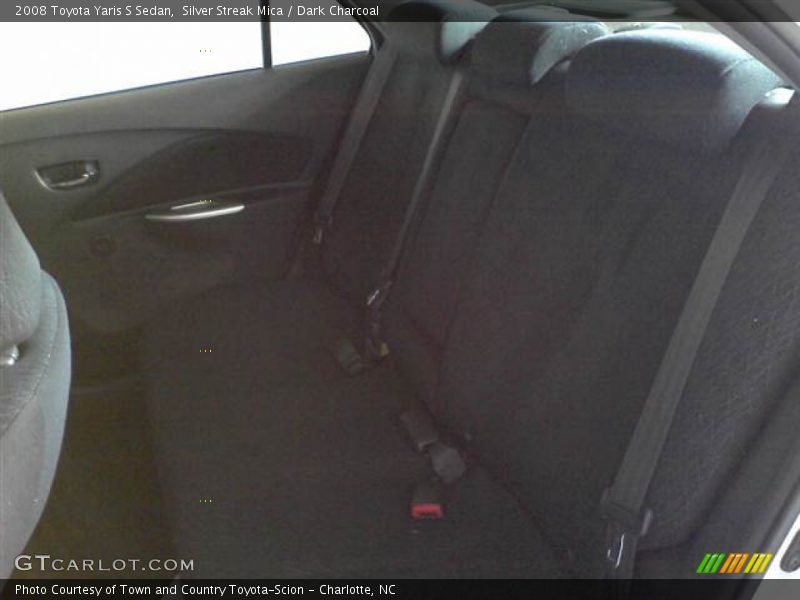Silver Streak Mica / Dark Charcoal 2008 Toyota Yaris S Sedan