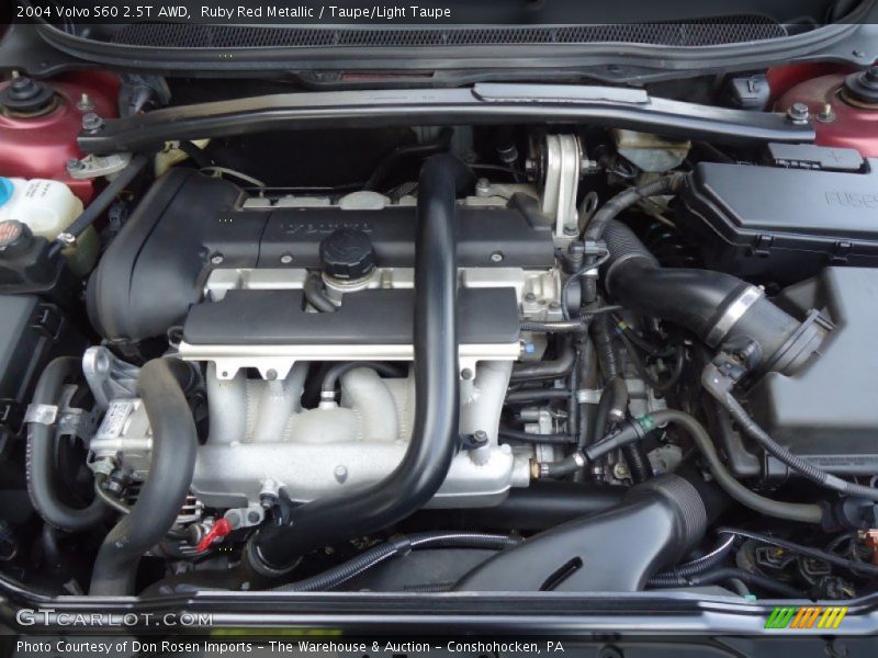  2004 S60 2.5T AWD Engine - 2.5 Liter Turbocharged DOHC 20 Valve Inline 5 Cylinder