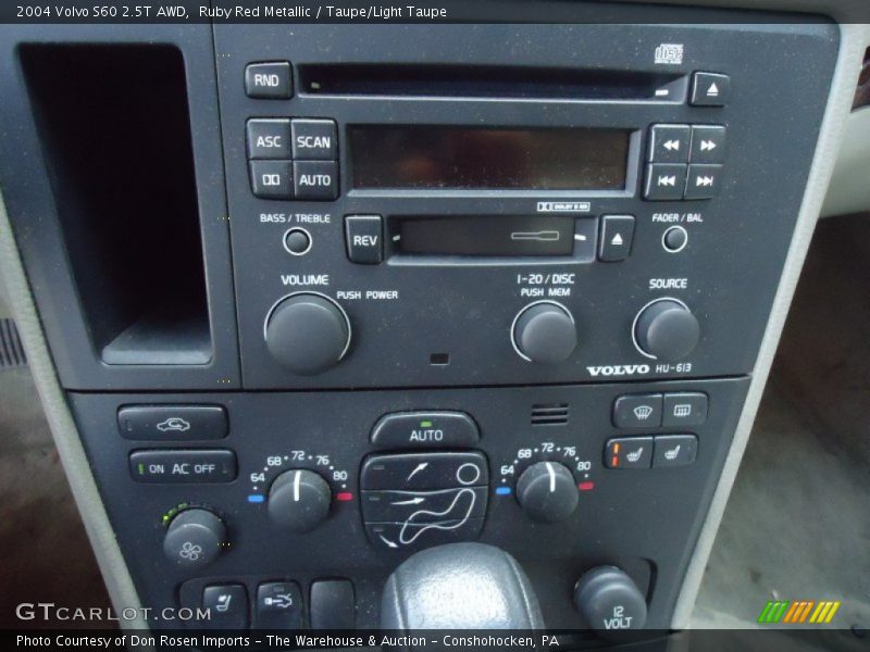 Audio System of 2004 S60 2.5T AWD