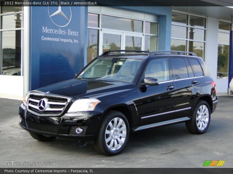 Black / Almond/Black 2012 Mercedes-Benz GLK 350