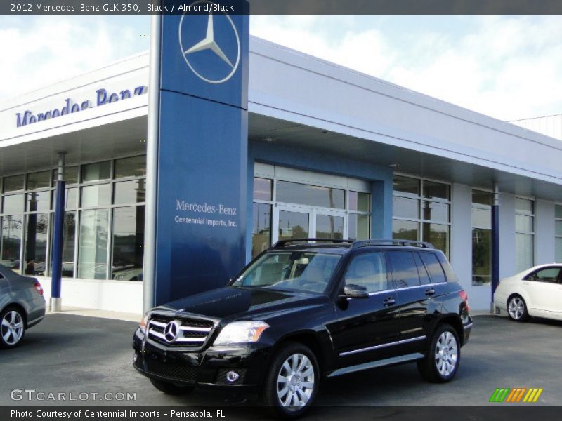 Black / Almond/Black 2012 Mercedes-Benz GLK 350