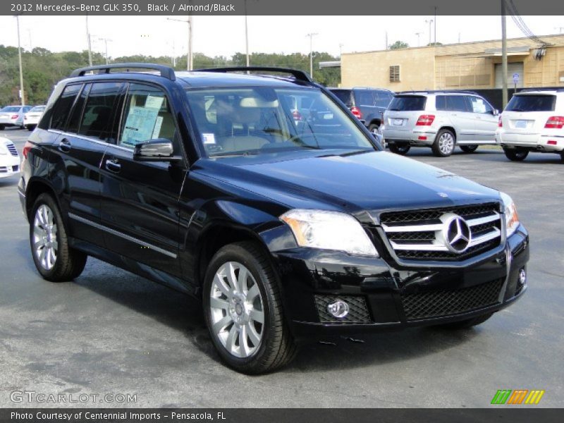 Black / Almond/Black 2012 Mercedes-Benz GLK 350
