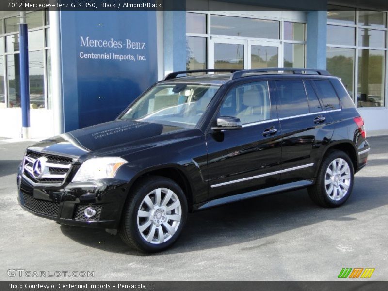Black / Almond/Black 2012 Mercedes-Benz GLK 350