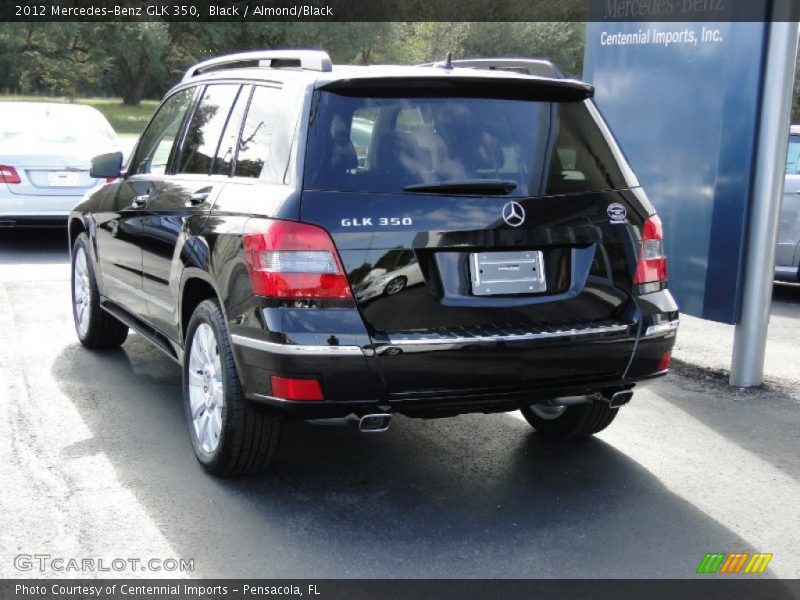 Black / Almond/Black 2012 Mercedes-Benz GLK 350