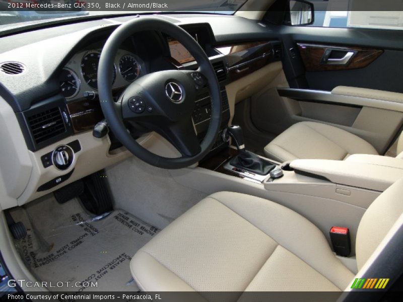 Black / Almond/Black 2012 Mercedes-Benz GLK 350