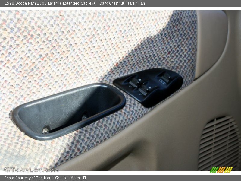 Dark Chestnut Pearl / Tan 1998 Dodge Ram 2500 Laramie Extended Cab 4x4