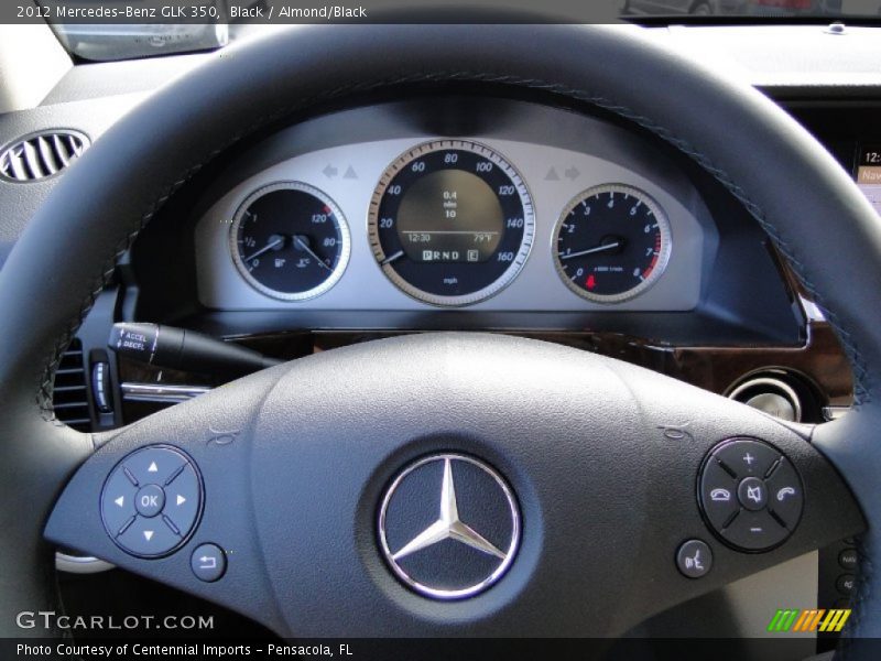 Black / Almond/Black 2012 Mercedes-Benz GLK 350