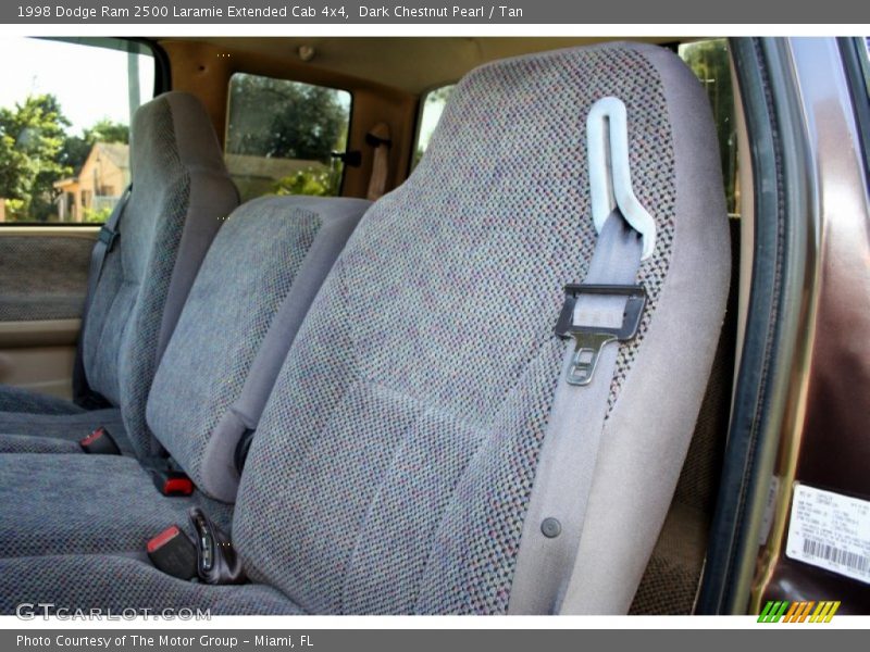 Dark Chestnut Pearl / Tan 1998 Dodge Ram 2500 Laramie Extended Cab 4x4