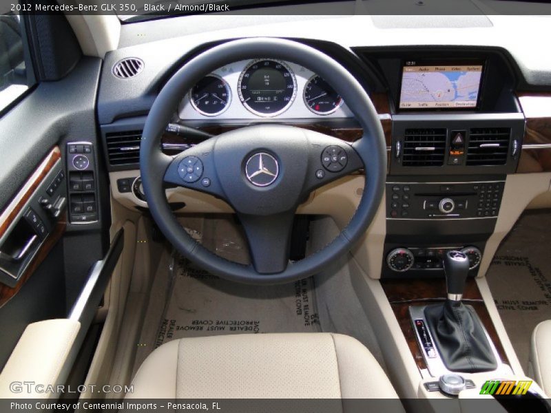 Black / Almond/Black 2012 Mercedes-Benz GLK 350
