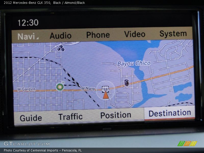 Black / Almond/Black 2012 Mercedes-Benz GLK 350