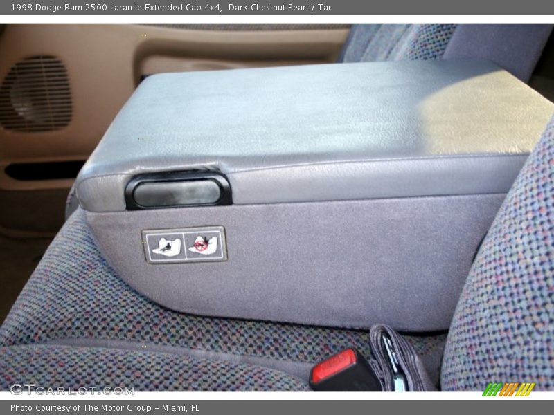 Dark Chestnut Pearl / Tan 1998 Dodge Ram 2500 Laramie Extended Cab 4x4