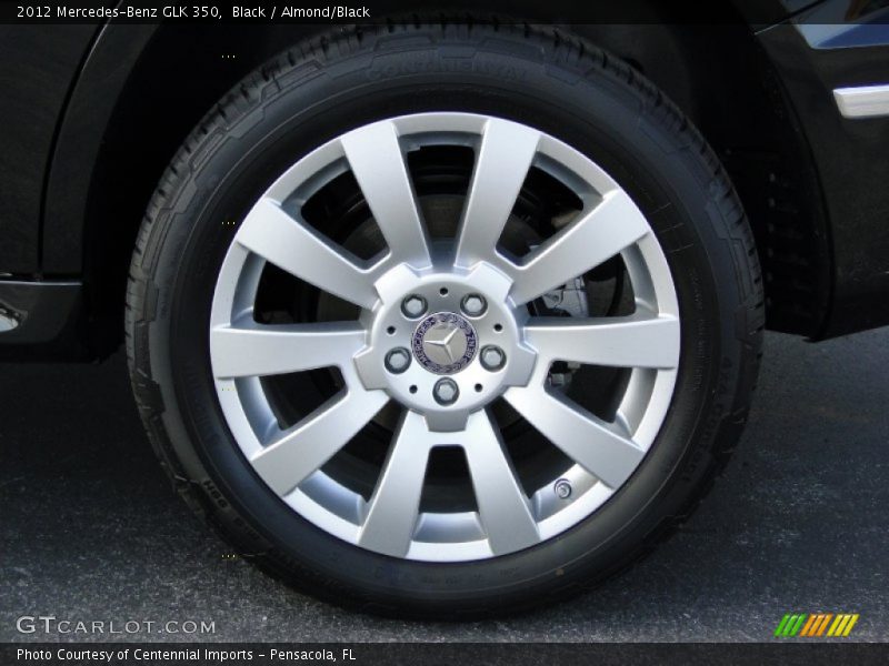 Black / Almond/Black 2012 Mercedes-Benz GLK 350