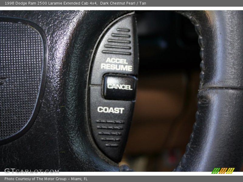 Dark Chestnut Pearl / Tan 1998 Dodge Ram 2500 Laramie Extended Cab 4x4