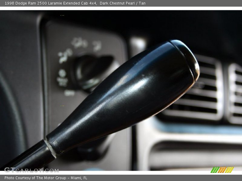 Dark Chestnut Pearl / Tan 1998 Dodge Ram 2500 Laramie Extended Cab 4x4