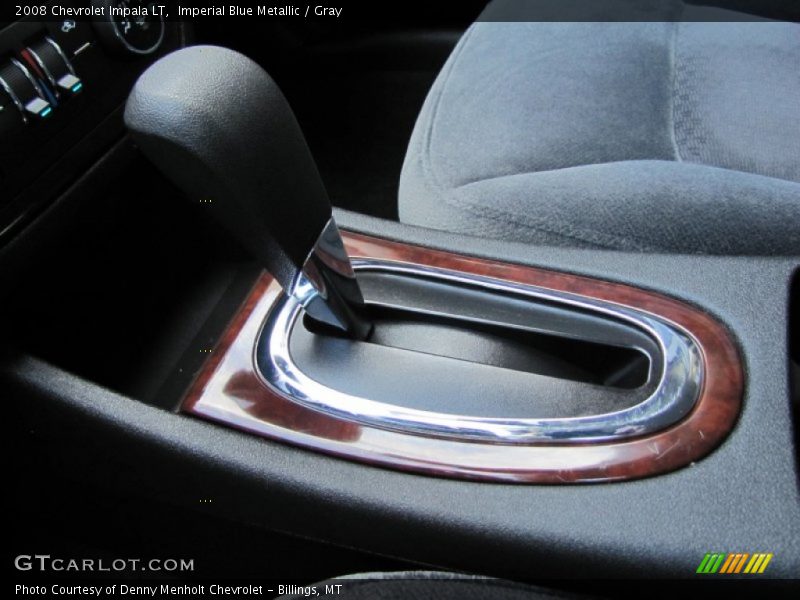 Imperial Blue Metallic / Gray 2008 Chevrolet Impala LT