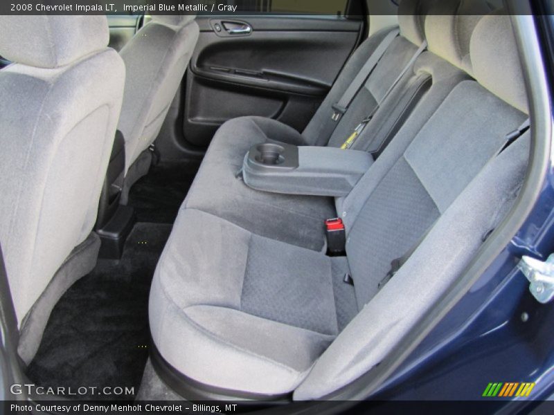 Imperial Blue Metallic / Gray 2008 Chevrolet Impala LT