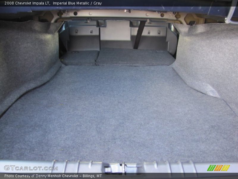Imperial Blue Metallic / Gray 2008 Chevrolet Impala LT