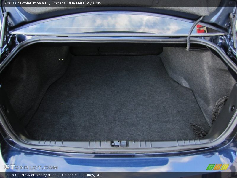 Imperial Blue Metallic / Gray 2008 Chevrolet Impala LT