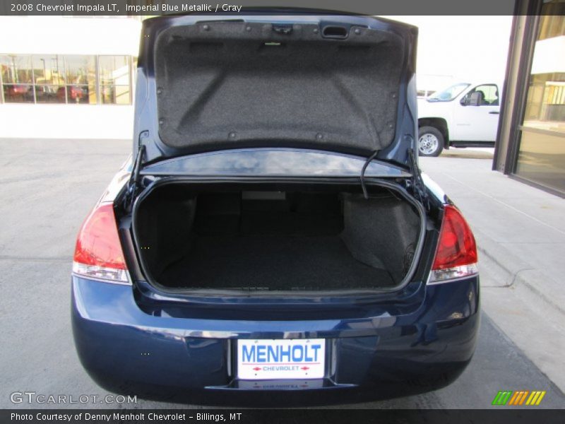 Imperial Blue Metallic / Gray 2008 Chevrolet Impala LT