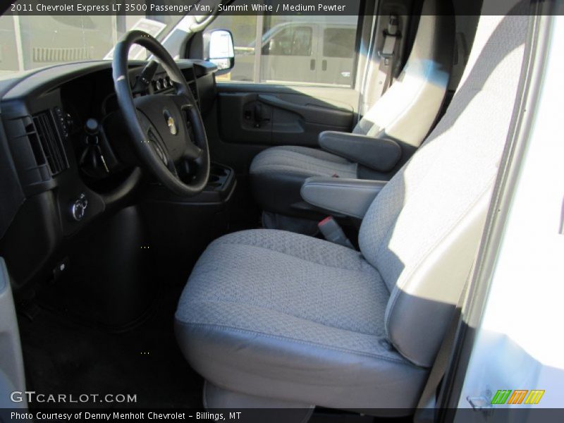 Summit White / Medium Pewter 2011 Chevrolet Express LT 3500 Passenger Van