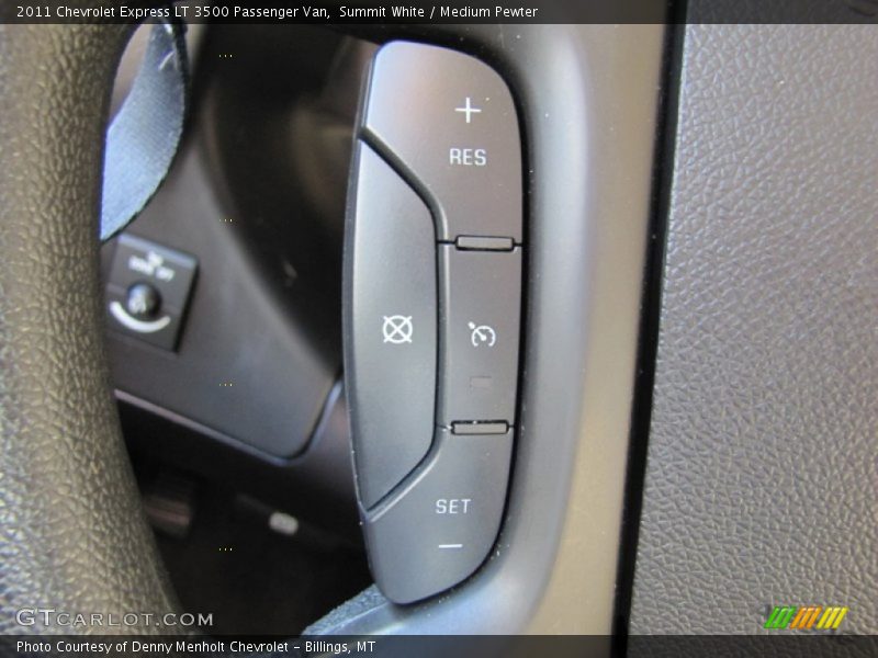 Summit White / Medium Pewter 2011 Chevrolet Express LT 3500 Passenger Van