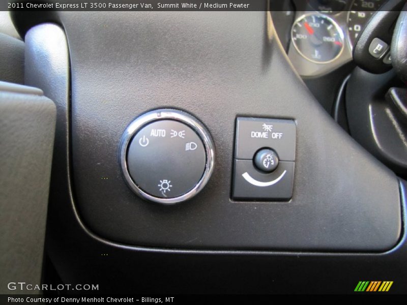 Summit White / Medium Pewter 2011 Chevrolet Express LT 3500 Passenger Van