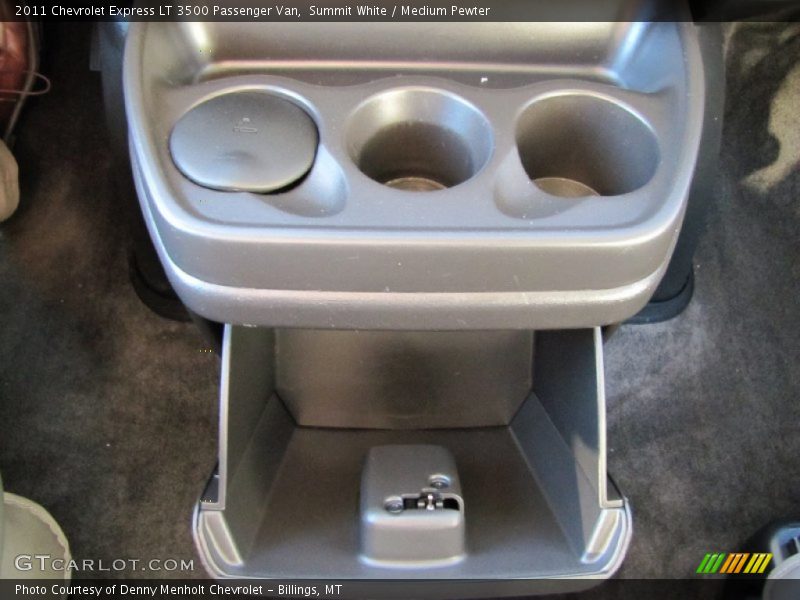 Summit White / Medium Pewter 2011 Chevrolet Express LT 3500 Passenger Van