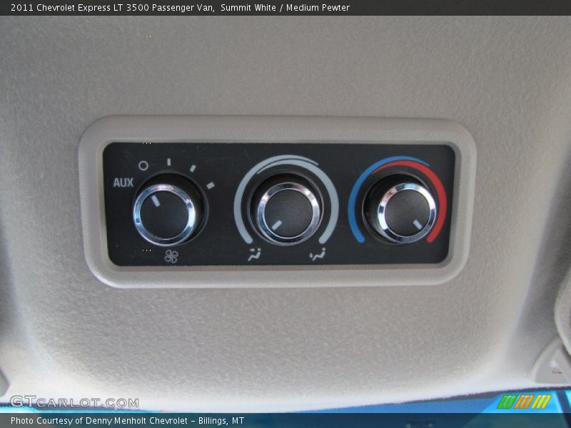 Summit White / Medium Pewter 2011 Chevrolet Express LT 3500 Passenger Van