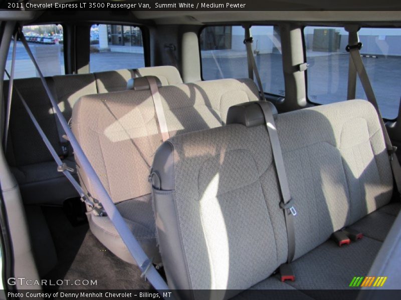  2011 Express LT 3500 Passenger Van Medium Pewter Interior