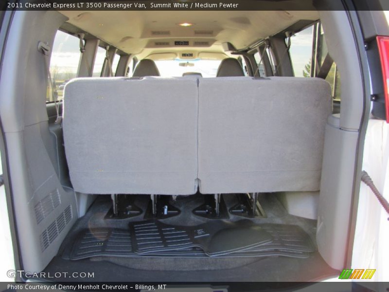 Summit White / Medium Pewter 2011 Chevrolet Express LT 3500 Passenger Van