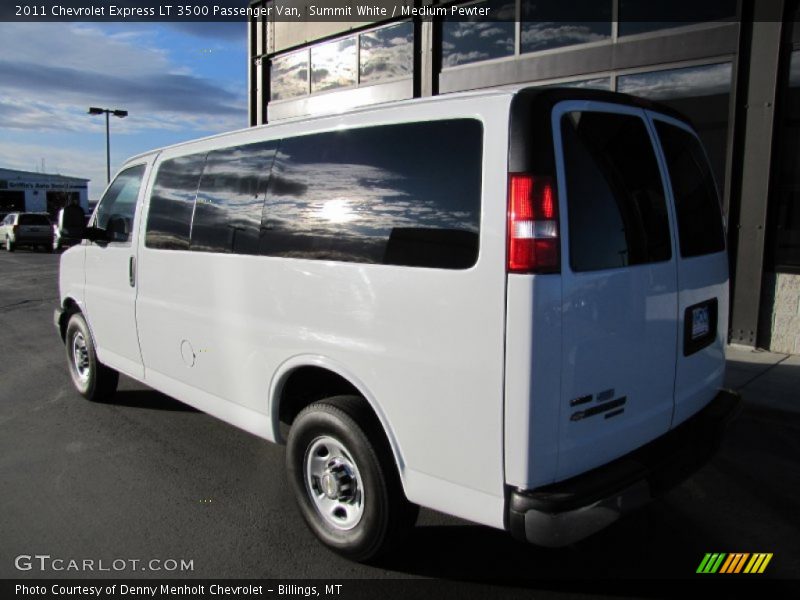 Summit White / Medium Pewter 2011 Chevrolet Express LT 3500 Passenger Van