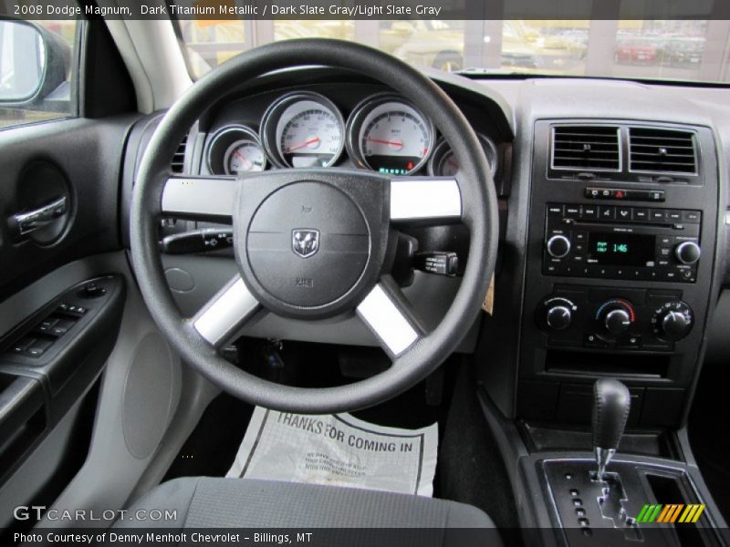 Dark Titanium Metallic / Dark Slate Gray/Light Slate Gray 2008 Dodge Magnum