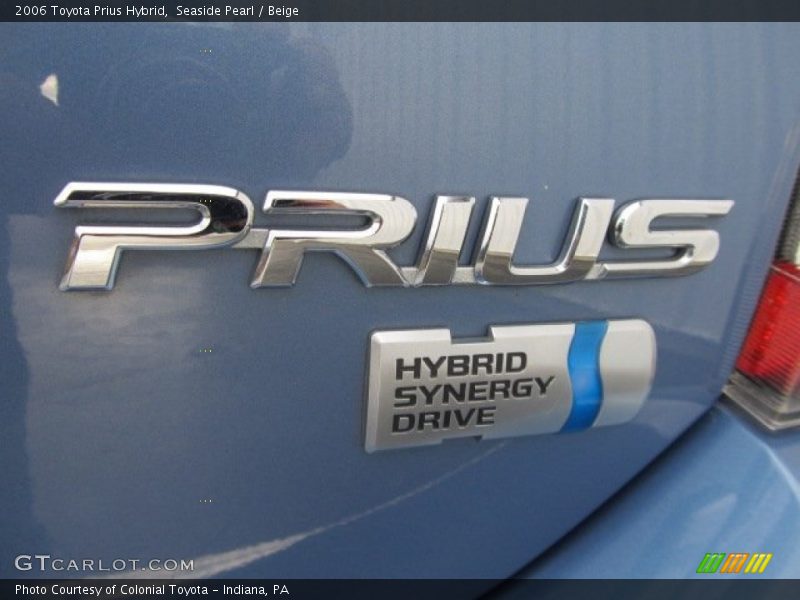Seaside Pearl / Beige 2006 Toyota Prius Hybrid