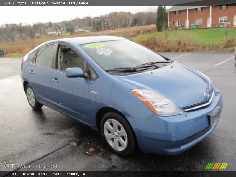 Seaside Pearl / Beige 2006 Toyota Prius Hybrid