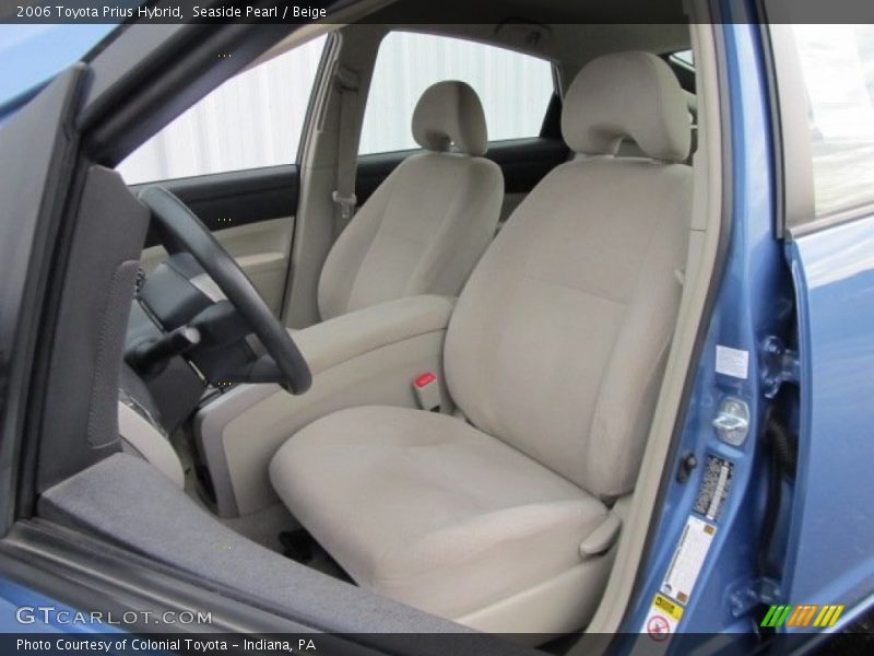 Seaside Pearl / Beige 2006 Toyota Prius Hybrid