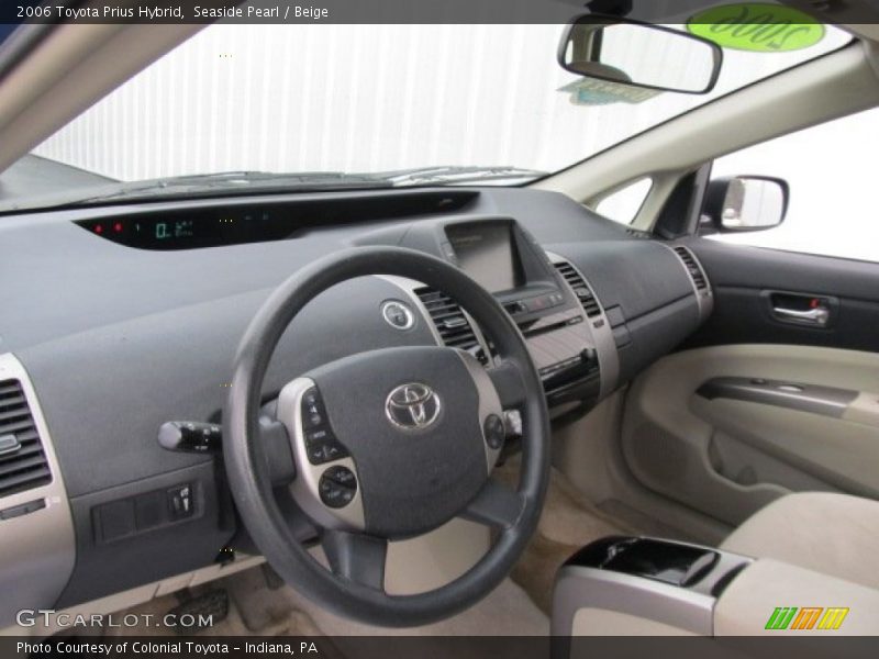 Seaside Pearl / Beige 2006 Toyota Prius Hybrid