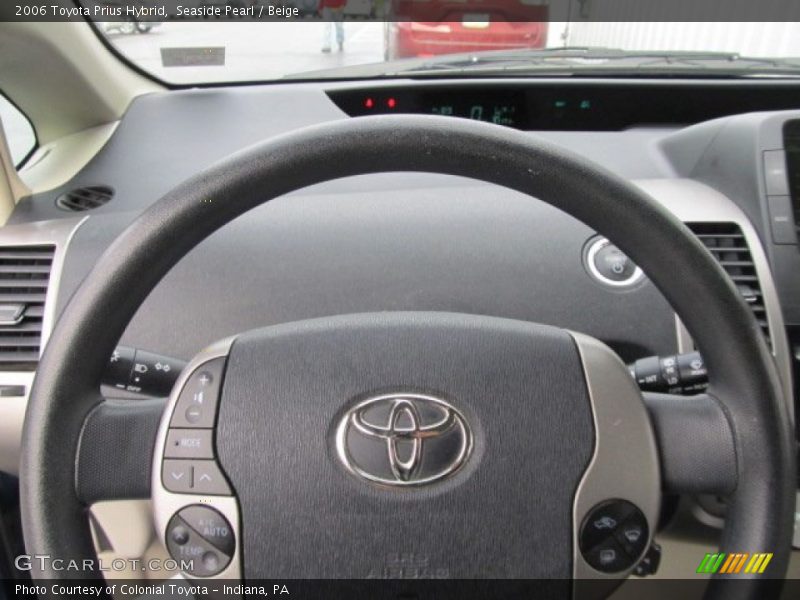 Seaside Pearl / Beige 2006 Toyota Prius Hybrid