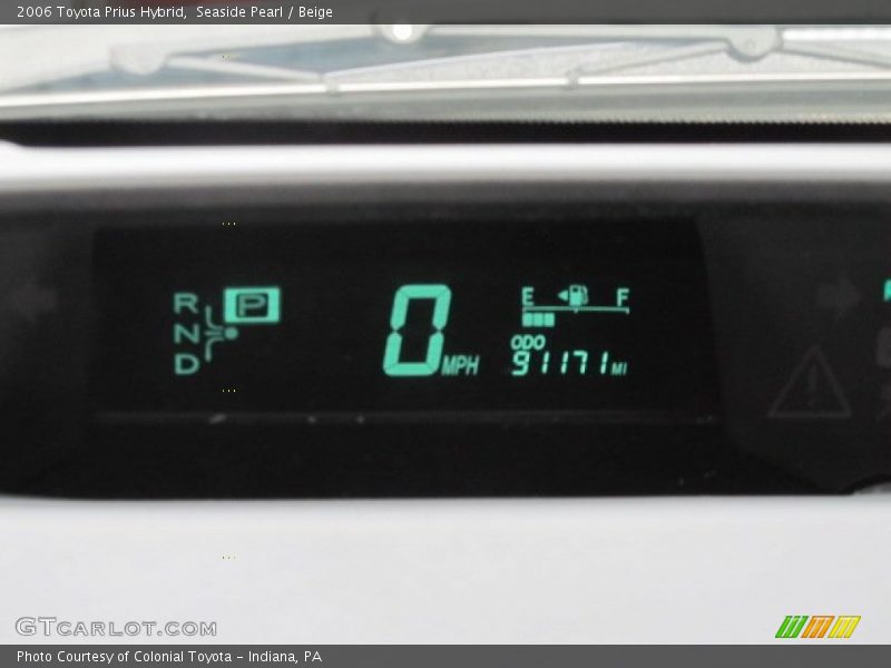 Seaside Pearl / Beige 2006 Toyota Prius Hybrid