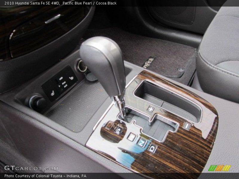  2010 Santa Fe SE 4WD 6 Speed Shiftronic Automatic Shifter