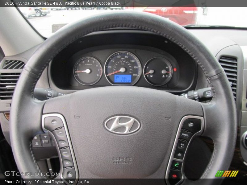  2010 Santa Fe SE 4WD Steering Wheel