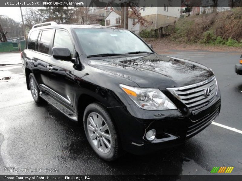 Front 3/4 View of 2011 LX 570