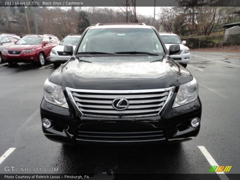 Black Onyx / Cashmere 2011 Lexus LX 570